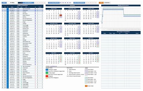 football league schedule maker