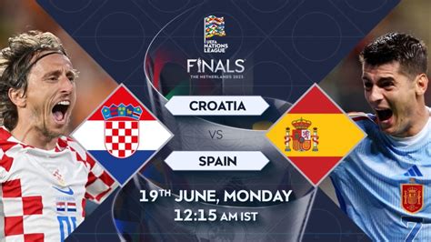 football live spain vs croatia