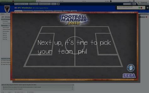 football manager 2010 tactics