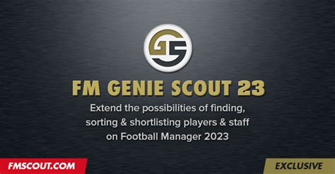 football manager 2024 genie scout