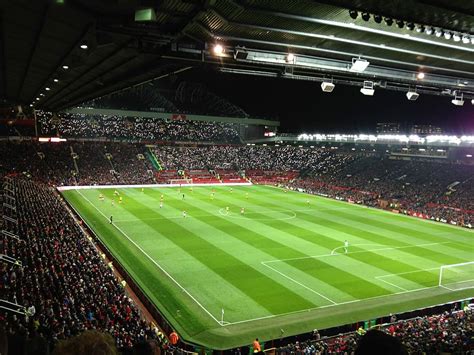 football match in old trafford