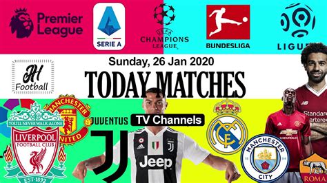 football matches on tv tomorrow