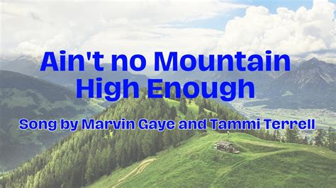 football movie with song ain't no mountain high enough