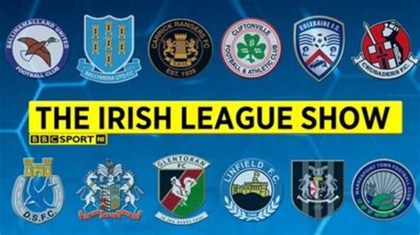 football scores irish league