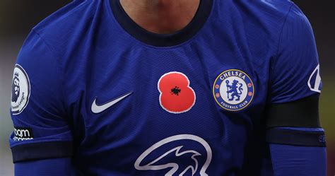 football shirts with poppy on