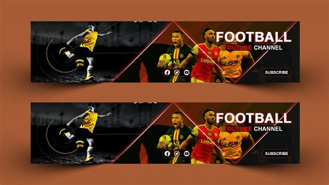 football youtube channel banner