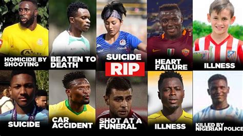 footballer that died recently