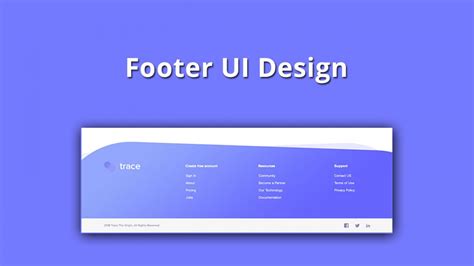 Footer by David Melendez on Dribbble