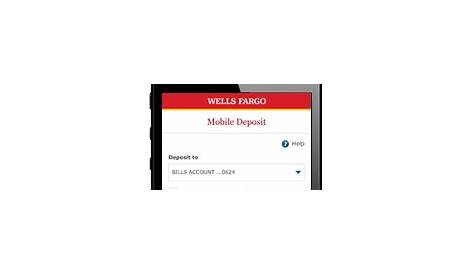 How to deposit Wells Fargo mobile check and Limits - How To -Bestmarket