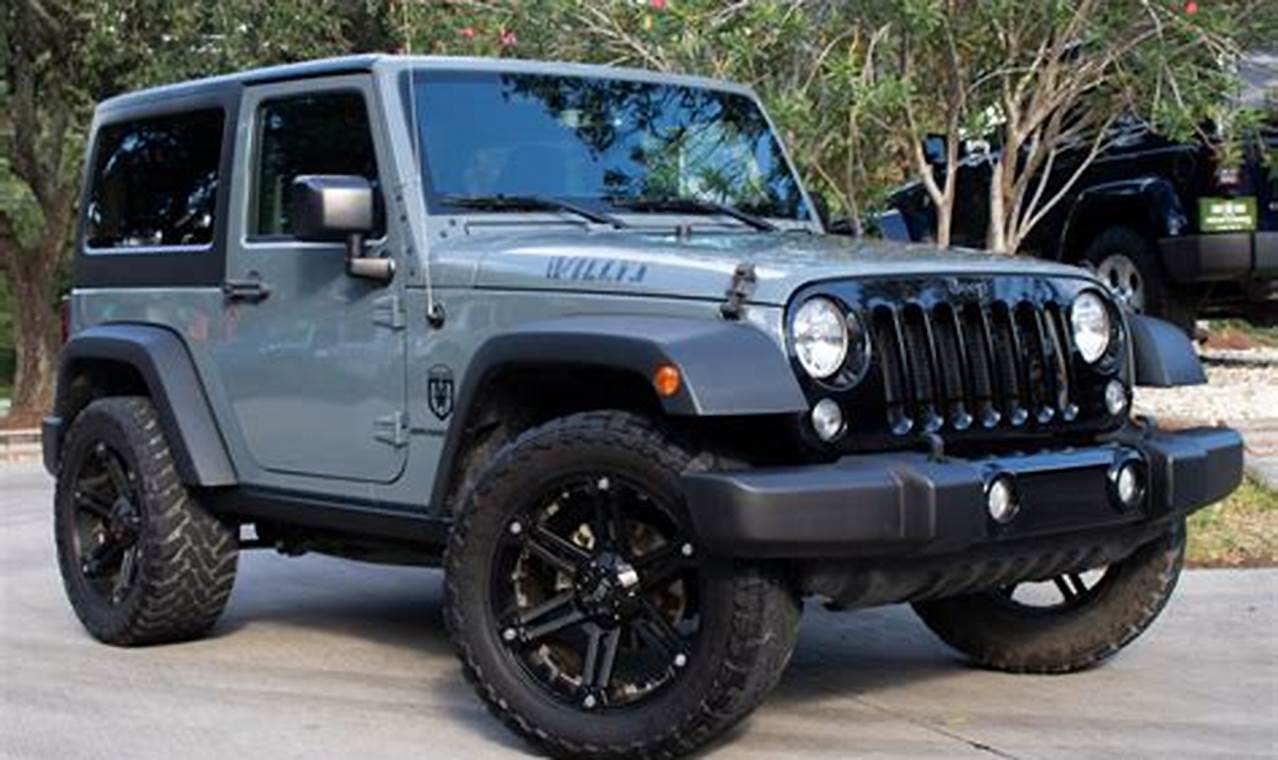 for sale 2014 jeep wrangler willys wheeler edition.