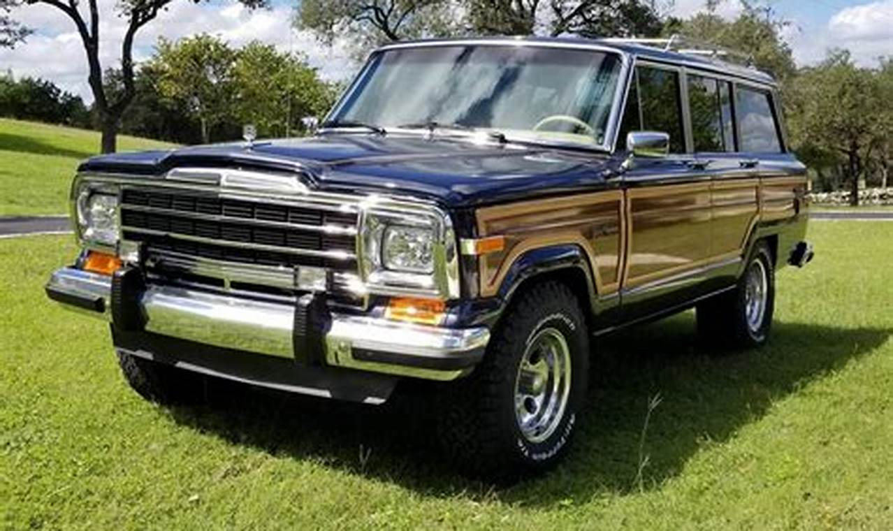 for sale jeep grand wagoneer