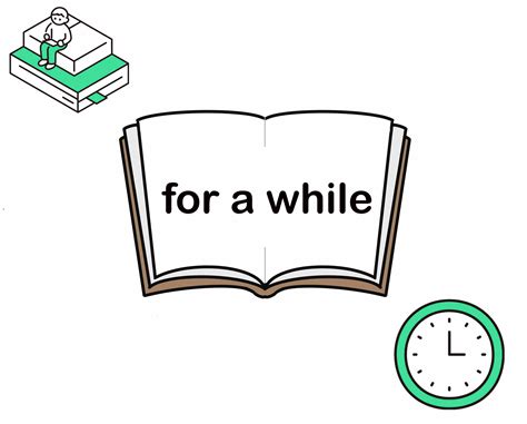 for a while meaning