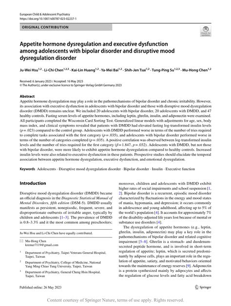 for appetite dysfunction