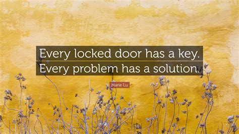 For Every Lock There Is A Key