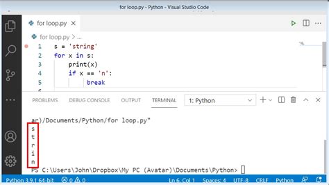 for loop in python with example