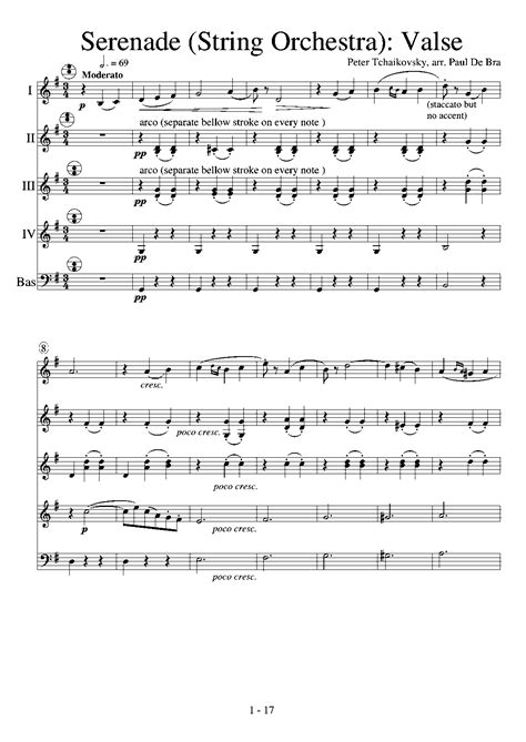For String Orchestra Imslp