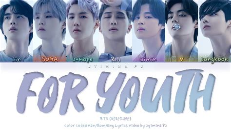 Bts Young Forever Hangul Lyrics BTSCROT