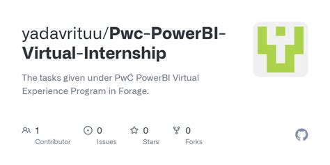 forage pwc virtual internship github