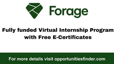 forage virtual internship program