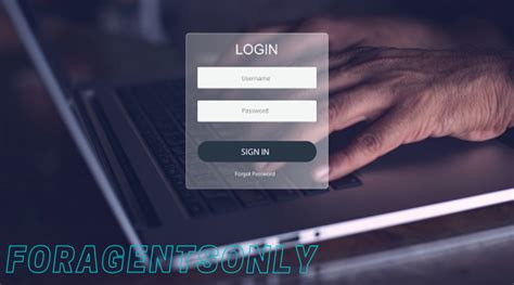 foragentsonly login