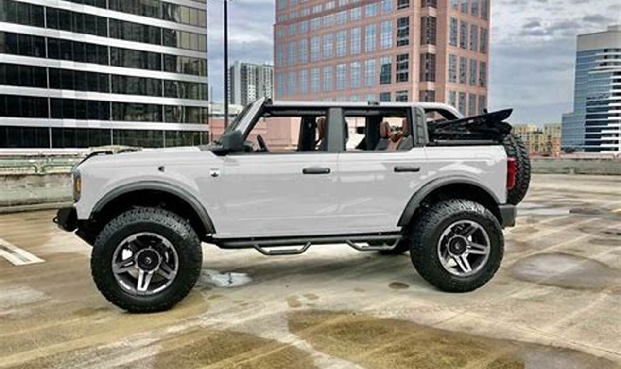 ford bronco lifted for sale