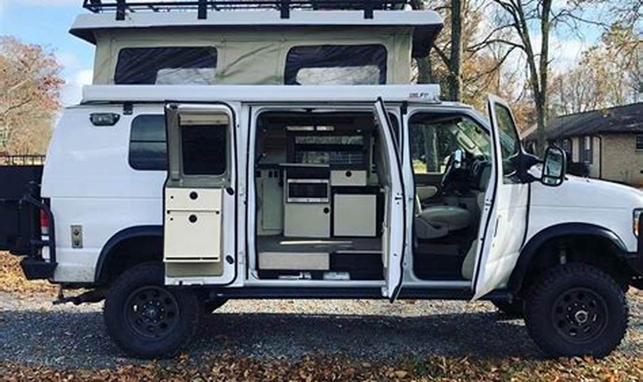 Ford E350 4x4 Camper Van: The Perfect Adventure Vehicle