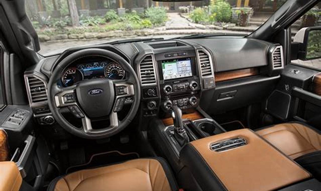ford f150 2016 interior