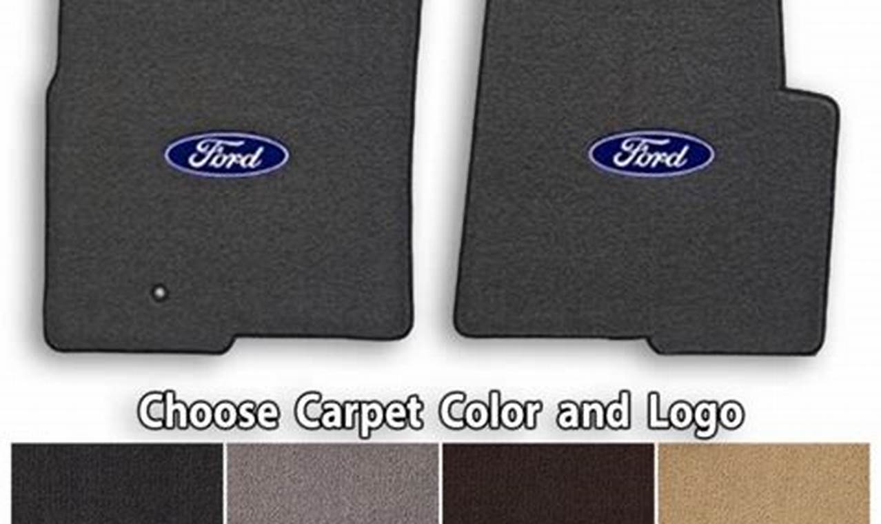 ford f150 carpet floor mats