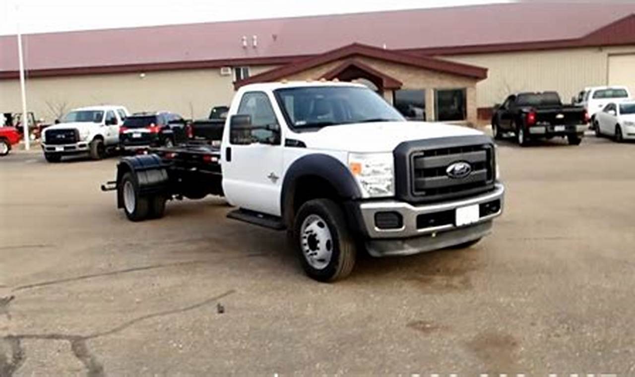 ford f550 roll off trucks for sale