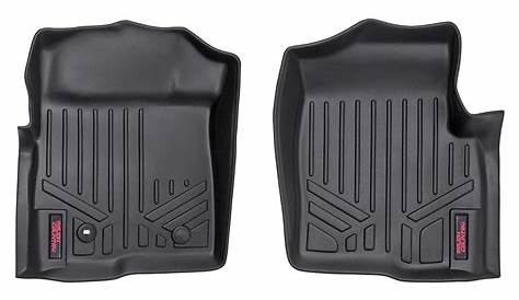 Black Weather Beater Rubber Floor Mats for 20152020 Ford F150