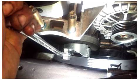 Ford Focus Stretch Fit Belts drive belts special tools