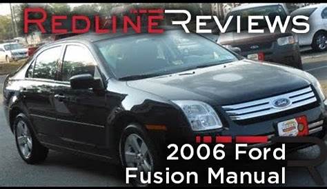 2006 Ford Fusion owners manual OwnersMan