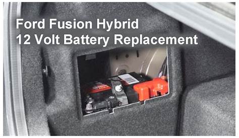 Ford Fusion Hybrid Battery Location