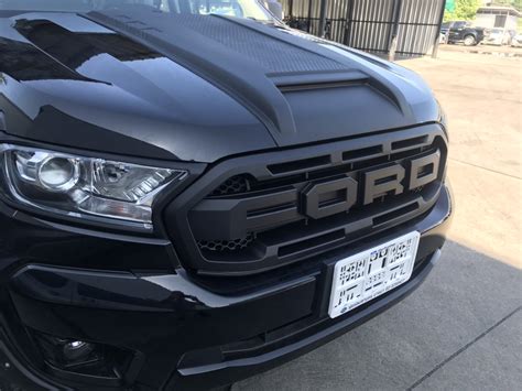 2019 2021 Ford Ranger Mesh Grill Insert kit by customcargrills
