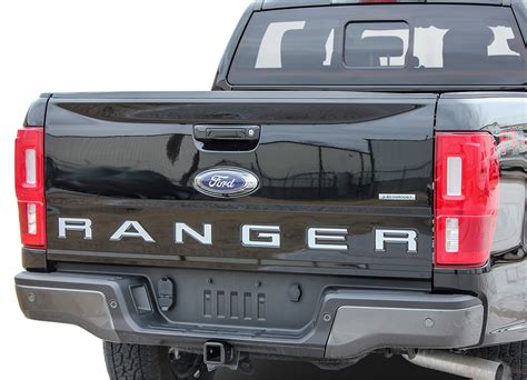 Tailgate Insert Letters for Ford Ranger 2019 2020, 3D Raised & Decals