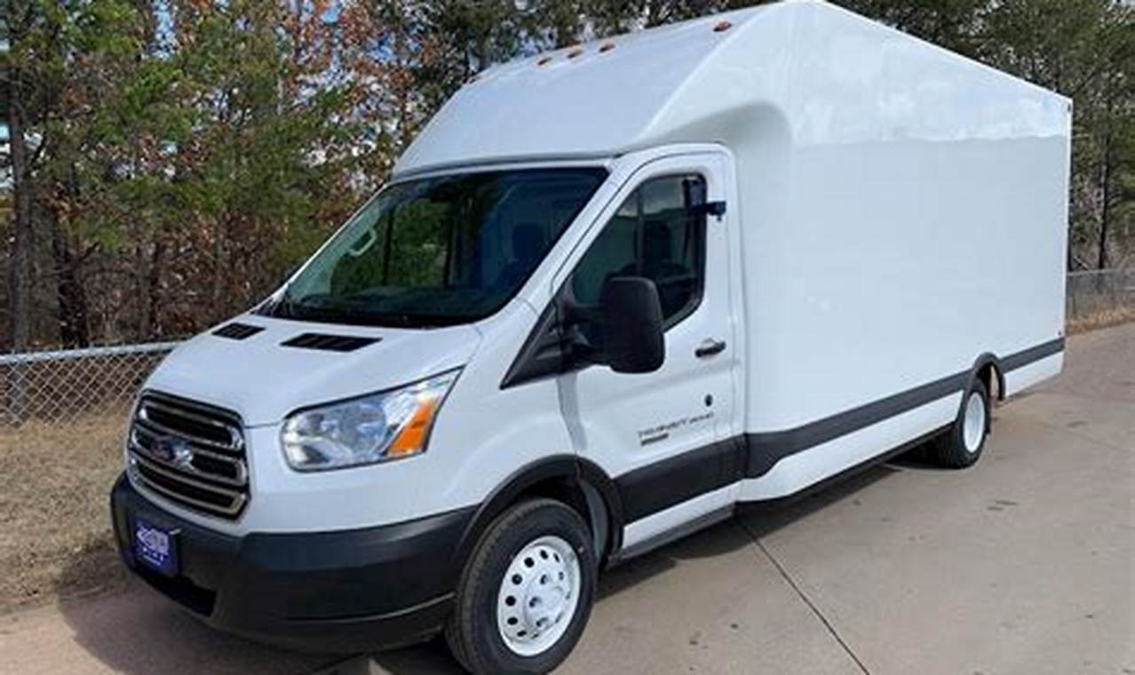 ford transit box truck for sale