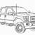 ford truck coloring pages printable