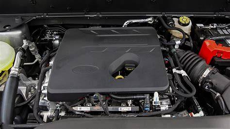 Image showcasing the powerful Ford Bronco engine in its natural habitat