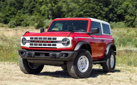 ford bronco heritage edition