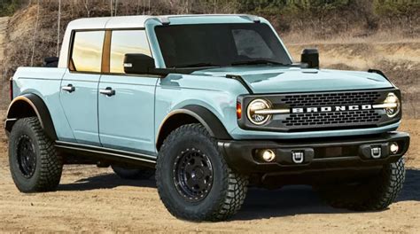 ford bronco line up 2024