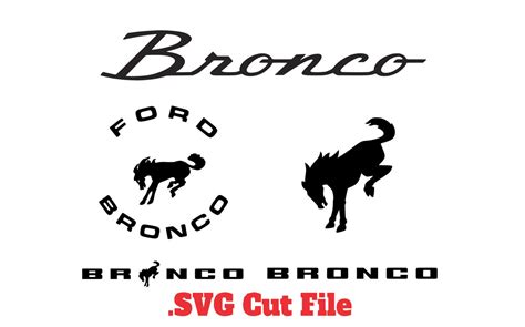 ford bronco logo svg