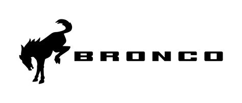 ford bronco logo svg free