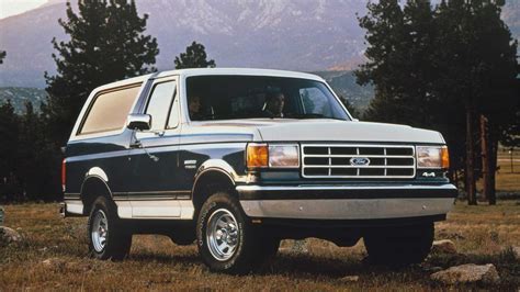 ford bronco production years