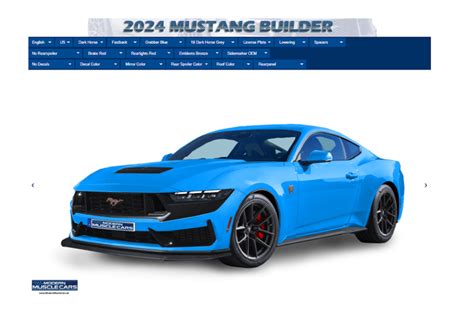 ford build and price mustang 2024