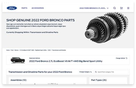 ford canada parts catalog online