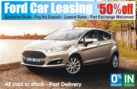 ford car leasing special offers