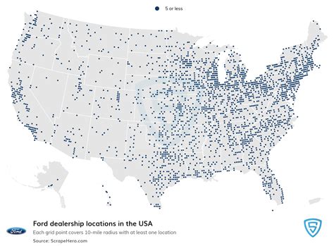ford dealers near me map