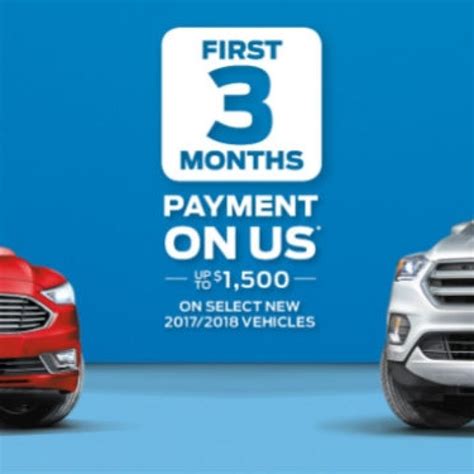 ford deals and incentives