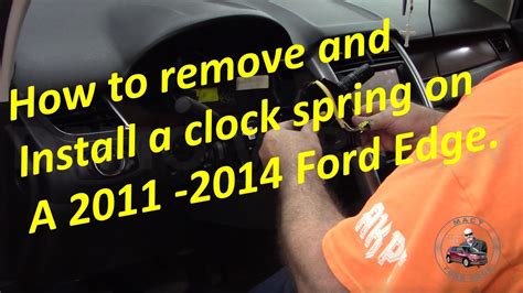 Ford Edge Clock Problem