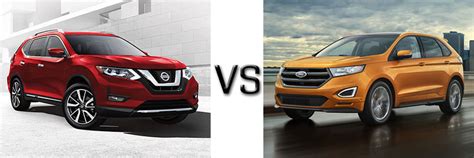 ford edge compared to nissan rogue